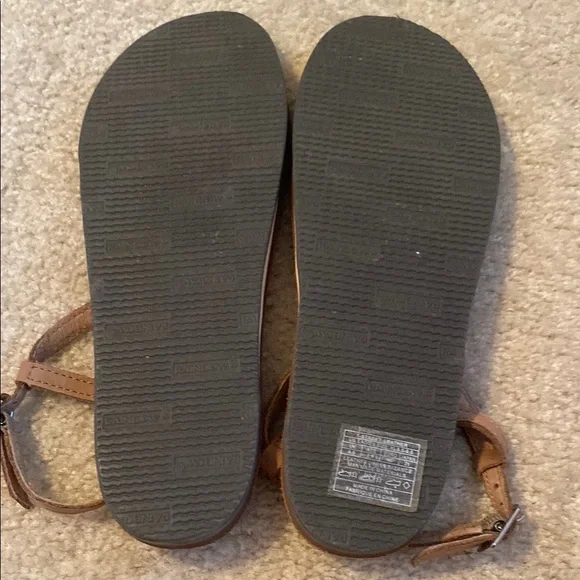 Rainbow Women's Tan Braided Sandals - Picture 5 of 7